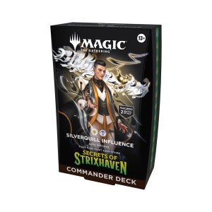 Karty Kolekcjonerskie - Magic the Gathering  - Secrets of Strixhaven - Commander Deck - Silverquill Influence (ENG) [PREORDER] 
