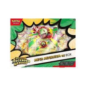 Pokemon TCG - Mega Evolution - Ascended Heroes - Mega Meganium EX BOX