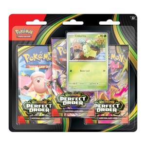 Pokemon TCG - Mega Evolution - Perfect Order -  Chikorita Blister 