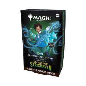 TCG - MAGIC THE GATHERING - SECRETS OF STRIXHAVEN  - Commander Deck - Quandrix Unlimited