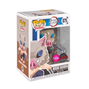 Funko POP! - Inosuke Hashibira 875 (FLOCKED) - DEMON SLAYER
