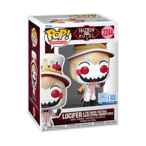 Funko POP! - Lucifer & The Magic-Tastical Backflipping Rubber Duck 2244 - HAZBIN HOTEL