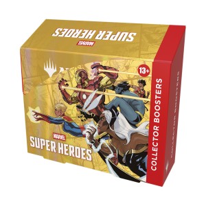 TCG - MAGIC THE GATHERING - Marvel Super Heroes - Collector Booster Display