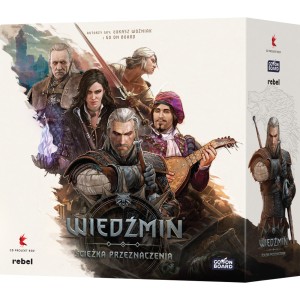 GRA PLANSZOWA - Wiedźmin: Ścieżka Przeznaczenia (Deluxe) - Edycja Polska 