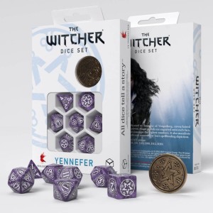 Kości RPG - Yennefer- The Witcher - Q-WORKSHOP