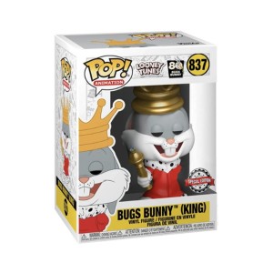 Funko POP! - Bugs Bunny King 837 - LOONEY TUNES 
